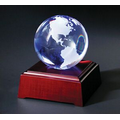 2 3/8" Global Optical Crystal Award w/ LED Lighting Base